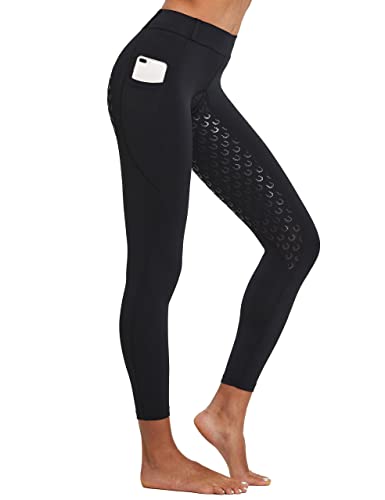 Buy Horze Women's Silicone Full Seat Riding Tights with Phone